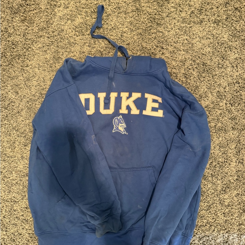 Duke Blue Devils Blue Graphic Hoodie